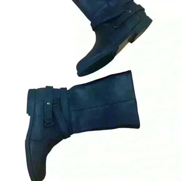 Reaction Kenneth Cole black boots girls size 10 1/2 - Picture 4 of 5